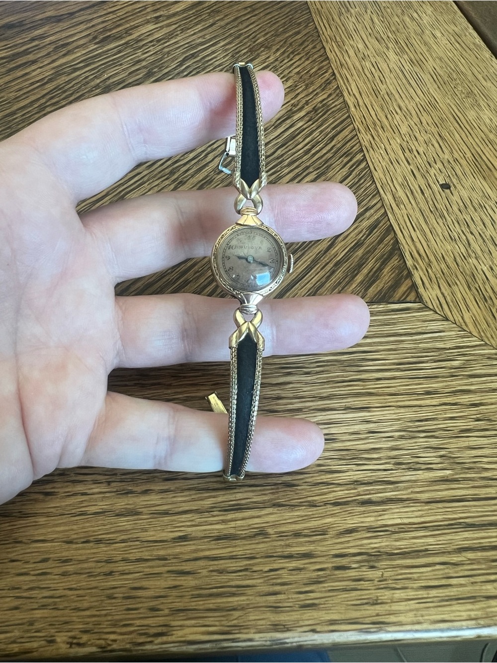 Vintage Bulova Ladies Watch w/ Speidel 10K RGP Bracelet – Untested